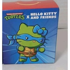 McDonald's Teenage Mutant Ninja Turtles TMNT Hello Kitty X Leonardo 2025 NIB